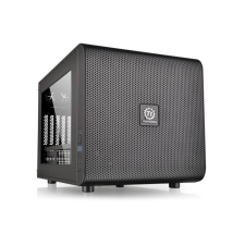 Thermaltake Core V21 Window Számítógépház - Fekete számítógép ház