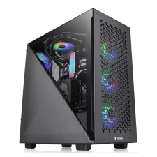 Thermaltake Divider 300 TG Air Tempered Glass Black számítógép ház