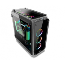 Thermaltake HÁZ Thermaltake View 71 TG RGB Midi-Tower, Tempere számítógép ház