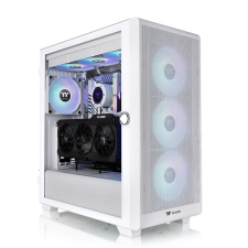 Thermaltake S250 ARGB Számítógépház - Fehér (CA-1Y6-00M6WN-00) számítógép ház