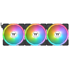 Thermaltake SWAFAN EX12 ARGB Sync TT Premium Edition 3 darabos szett vezérlővel fekete hűtés