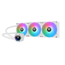 Thermaltake TH420 V2 ARGB Snow Edition CPU Vízhűtés - Fehér hűtés