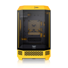Thermaltake The Tower 300 Számítógépház - Sárga (CA-1Y4-00S4WN-00) számítógép ház
