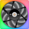 Thermaltake Thermaltake TOUGHFAN 12 RGB (3-Fan Pack) rendszerhűtő ventilátor