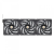 Thermaltake TOUGHFAN EX12 Pro 3 darabos szett fekete
