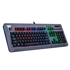 Thermaltake TT eSports Level 20 RGB (Cherry MX speed Silver) Mechanical Gaming Keyboard Titanium US billentyűzet