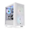 Thermaltake Versa H16 TG ARGB Mikro Torony Számítógépház - Fehér (CA-1Y8-00S6WN-01)