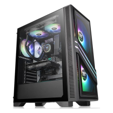 Thermaltake Versa T35 Tempered Glass RGB Black számítógép ház