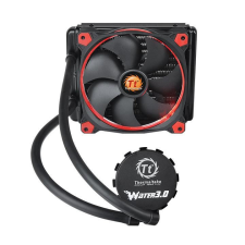 Thermaltake Water 3.0 Riing Red 140 univerzális vízhűtés (CL-W150-PL14RE-A) hűtés