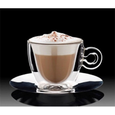  Thermo 165ml 2db-os cappuccinos csésze rozsdamentes aljjal konyhai eszköz