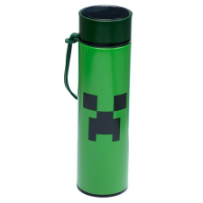 Thermo Kulacs, Digitális Hőmérővel 450ml - Minecraft Creeper kulacs, kulacstartó