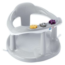 Thermobaby babaülőke kádba Aquababy Agate szürke-fehér babaápolási kellék
