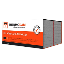 Thermodam Grafit EPS-80 homlokzati hőszigetelő lemez 50x100 20 cm 1 m2/csomag víz-, hő- és hangszigetelés