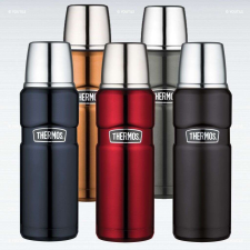 Thermos Duplafalú Rozsdamentes termosz pohárral - Réz- 470 ml termosz