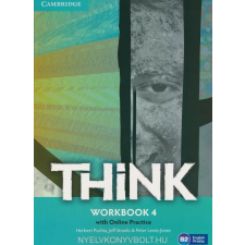 THINK 4 WORKBOOK WITH ONLINE PRACT. nyelvkönyv, szótár