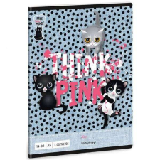 Think Pink Cicás Füzet - 1. Osztály - A5 füzet