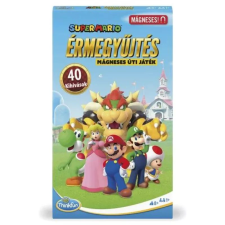 ThinkFun Super Mario - Érmegyűjtés mágneses úti társasjáték (9290) társasjáték