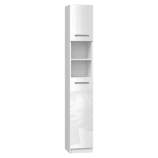 Thirassia Thirassia Marbela fürdőszoba szekrény, fényes fehér fürdőszoba bútor