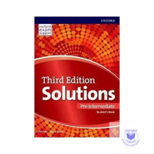  Third Edition Solutions Pre-Intermediate Student's Boo idegen nyelvű könyv