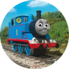  Thomas, a gőzmozdony témájú tortaostya,ostyakép
