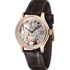 Thomas Earnshaw ES-8049-03 Mens Watch Bauer Mechanical Skeleton 42mm 5ATM, karóra