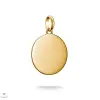 Thomas Sabo Charm Club Connect aranyozott gravírozható nagy charm medál - CC1273-413-39