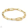 Thomas Sabo Charm Club Connect aranyozott karkötő 19 cm - C1205-413-39-L19