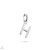 Thomas Sabo Charm Club Connect "H" betű charm medál - CC1214-001-21