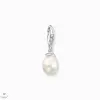 Thomas Sabo Charm Club fehér gyöngy charm - 1997-082-14