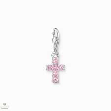 Thomas Sabo Charm Club rózsaszín kereszt charm - 2032-051-9 egyéb ékszer