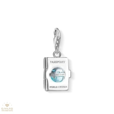 Thomas Sabo Charm Club Thomas Sabo útlevél charm - 1233-007-17 medál