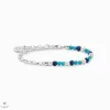 Thomas Sabo Charming Collection színes gyöngyökkel karkötő 17 cm - A2100-056-7-L17