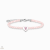 Thomas Sabo Charming Collection szív rózsakvarc gyöngyökkel karkötő 19 cm - A2092-035-9-L19