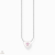 Thomas Sabo Charming Collection szív rózsaszín kövekkel nyaklánc - KE2184-041-9-L45