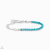 Thomas Sabo Charming Collection türkiz gyöngyökkel karkötő 19 cm - A2099-404-17-L19