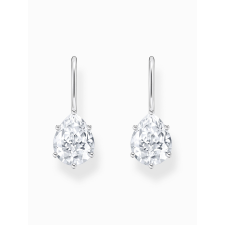 Thomas Sabo H2290-051-14 Silver dangle earrings w. white cubic zirconia , fülbevaló