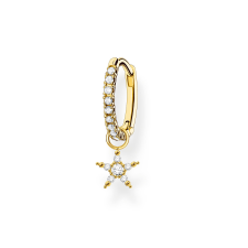 Thomas Sabo Single Creole Star CR707-414-14, fülbevaló
