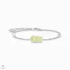 THOMAS SABO x HARIBO fehér gumimaci kristályüveg karkötő 19 cm - A2151-052-14-L19