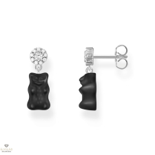 THOMAS SABO x HARIBO fekete gumimaci kristályüveg fülbevaló - H2330-052-11 fülbevaló