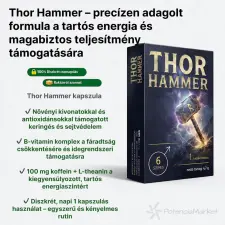  THOR HAMMER POTENCIANÖVELŐ KAPSZULA FÉRFIAKNAK - 6 DB potencianövelő