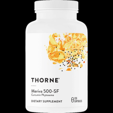 Thorne Meriva-500 SF, kurkumin, 120 db, Thorne vitamin és táplálékkiegészítő