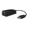 THRUSTMASTER 4060079 RJ12 > USB Adapter Fekete