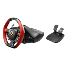 THRUSTMASTER Ferrari 458 Spider Racing USB Kormány Black/Red videójáték kiegészítő