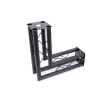  Thunder 4TRUSS-E31 Deco Truss, traverz, fényhíd sarok elem, (38 mm) acél, 0,5m Fekete