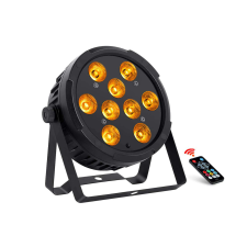 Thunder LP-94 (9x4W) RGBA LED PAR fényeffekt + DMX + TÁVIRÁNYÍTÓ party kellék