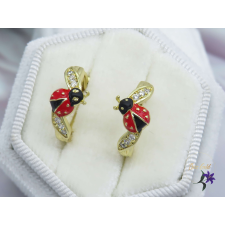  Tia antiallergén katica fülbevaló-14K fülbevaló