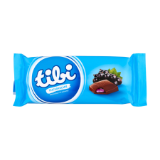 Tibi Bonb.Tibi táblás tejcsokoládé feketeribizlikrémmel - 90g csokoládé és édesség