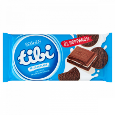  Tibi tejcsokoládé tejkrémmel, karamellel és keksszel 100 g csokoládé és édesség