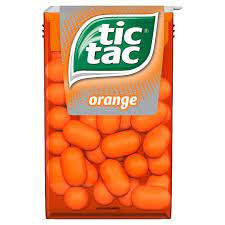 Tic Tac Orange narancsízű cukordrazsé 18 g csokoládé és édesség