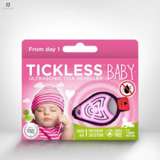 Tickless Baby - Vegyszermentes kullancsriasztó gyermekeknek - pink élősködő elleni készítmény kutyáknak